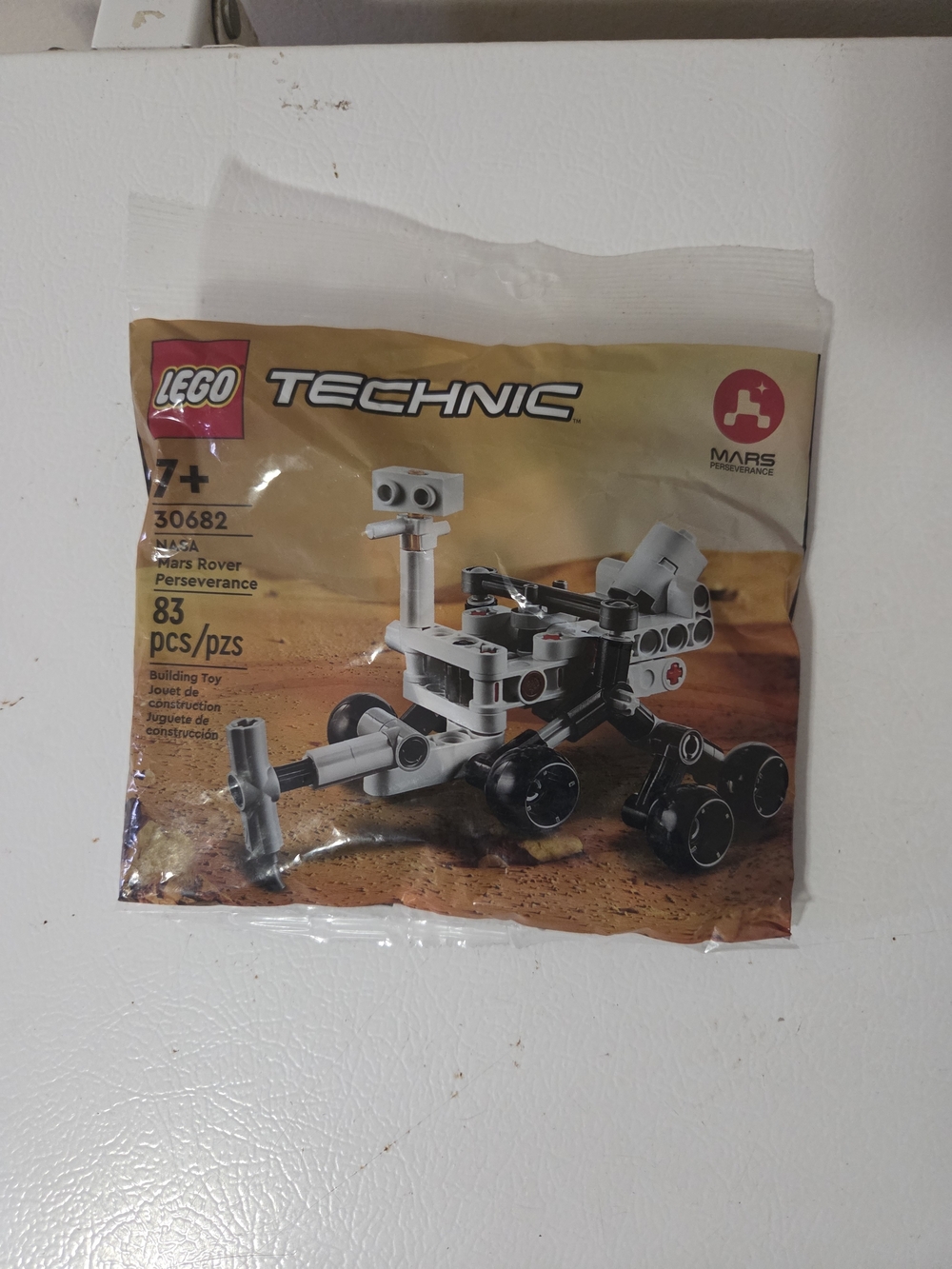 LEGO Technic NASA Mars Rover Perseverance 30682 Toy Building Kit (83 Pieces) New